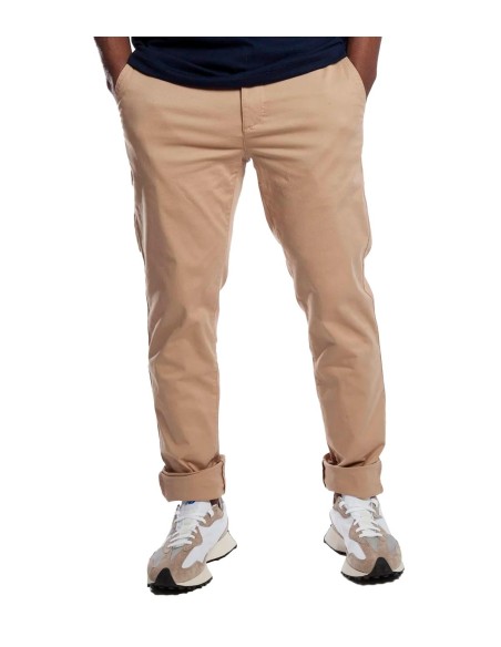 Lacoste - Pantalón Chino con Logo