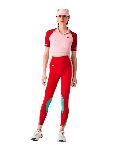 Lacoste SPORT - Polo Acanalado Bicolor