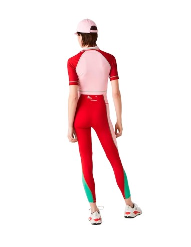 Lacoste SPORT - Polo Acanalado Bicolor