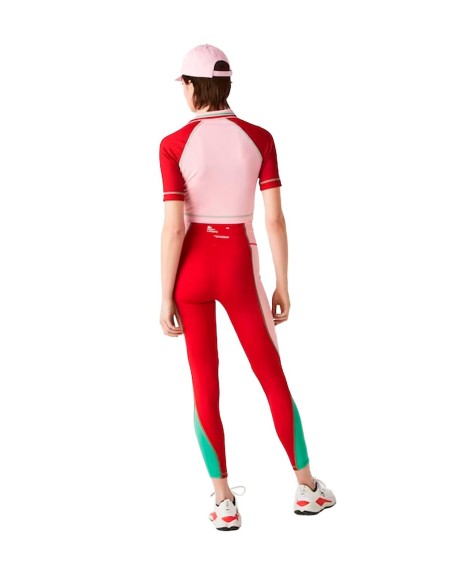 Lacoste SPORT - Polo Acanalado Bicolor