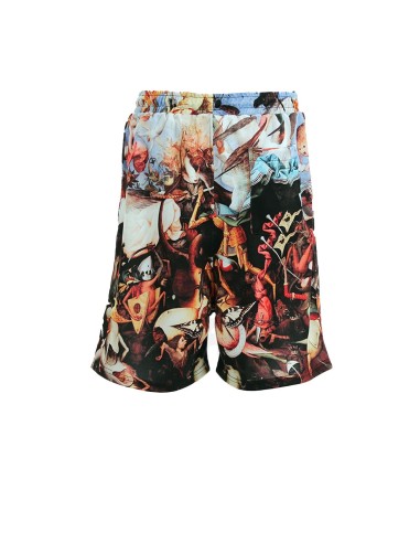 But Not  - Pantalones Bermuda Triacetato Stampa