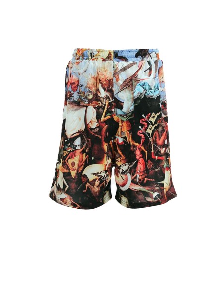 But Not  - Pantalones Bermuda Triacetato Stampa