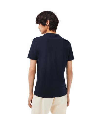Lacoste - Camiseta de Manga Corta con Estampado