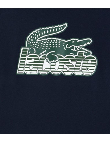 Lacoste - Camiseta de Manga Corta con Estampado