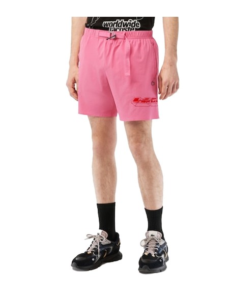 Lacoste - Bañador Ancho con Logo