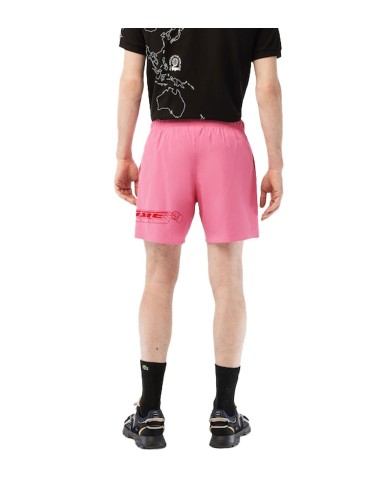 Lacoste - Bañador Ancho con Logo