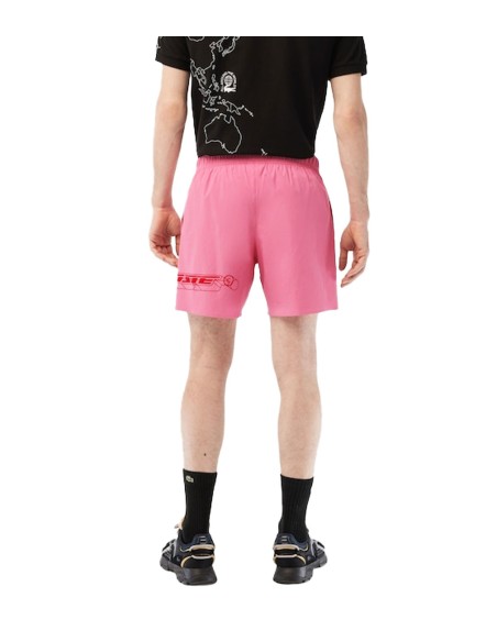 Lacoste - Bañador Ancho con Logo