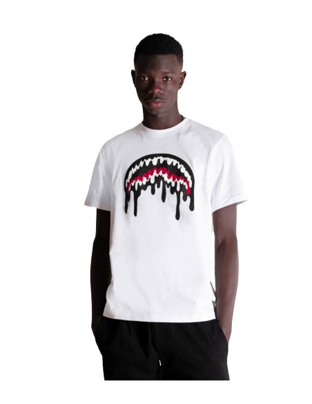 Sprayground  - Camisetas Loose Smooth T-Shirt Whi