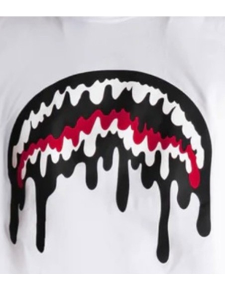 Sprayground  - Camisetas Loose Smooth T-Shirt Whi