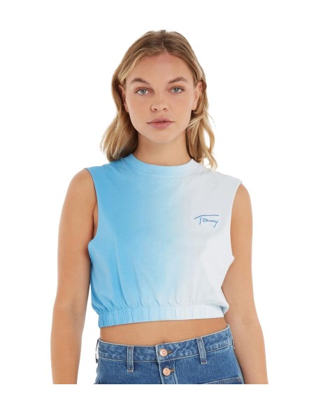 Tommy Jeans - Camiseta Dip Tie-Dye