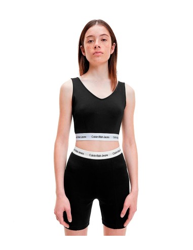 Calvin Klein Jeans - Strappy Top Contrast Tape Milano
