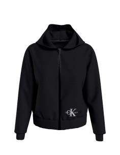 Calvin Klein - Sudaderas Monologo Zip-Through, Beh
