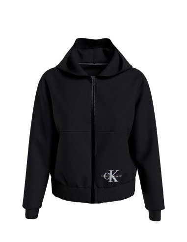 Calvin Klein - Sudaderas Monologo Zip-Through, Beh
