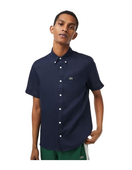 Lacoste - Camisa Abotonada Con Logo