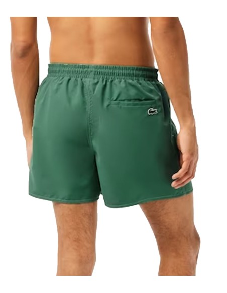 Lacoste - Bañador Ancho con Estampado