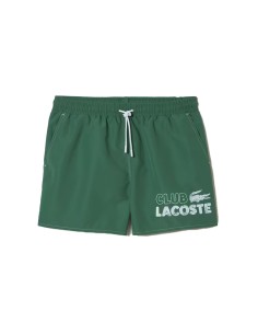 Lacoste - Bañador Ancho con Estampado