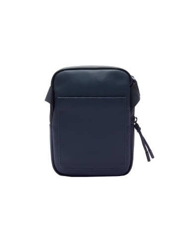 Lacoste - Bandolera con Logo y Cremallera