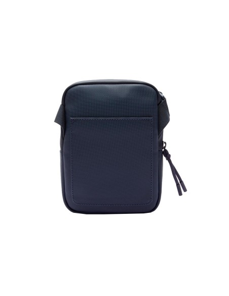 Lacoste - Bandolera con Logo y Cremallera