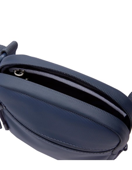 Lacoste - Bandolera con Logo y Cremallera