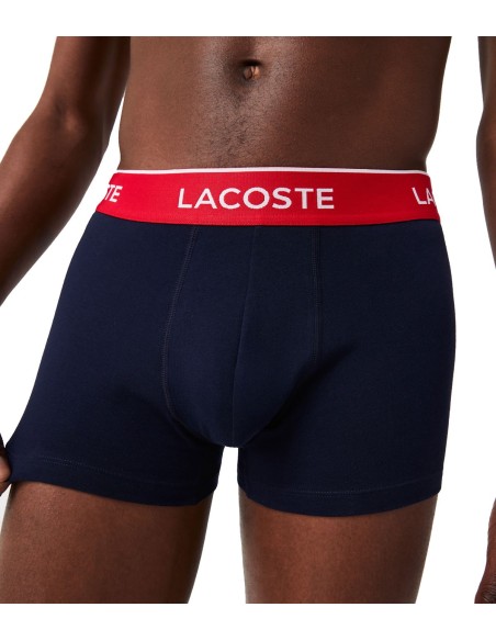 Lacoste - Bóxer Pack 3 con Logo