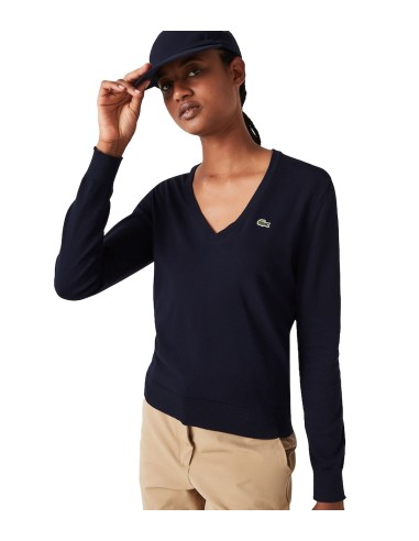 Lacoste - Jersey de Cuello de Pico