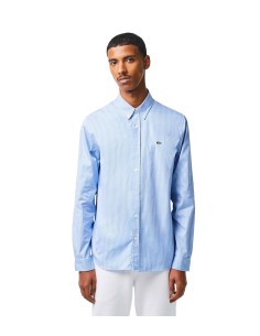 Lacoste - Camisa De Cuadros Con Logo