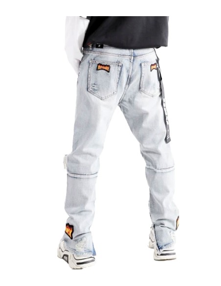 Mod Wave Movement - Pantalón Vaquero Nestcrack