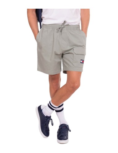 Tommy Jeans - Pantalón Corto con Bolsillo y Logo