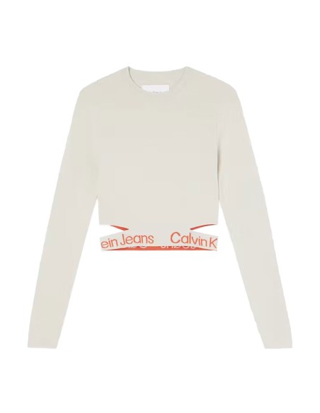 Calvin Klein - Jerseys Y Cardigans Waist Logo Intarsia, Acf