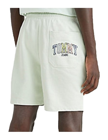 Tommy Jeans - Pantalón Corto College Drawsting Knit