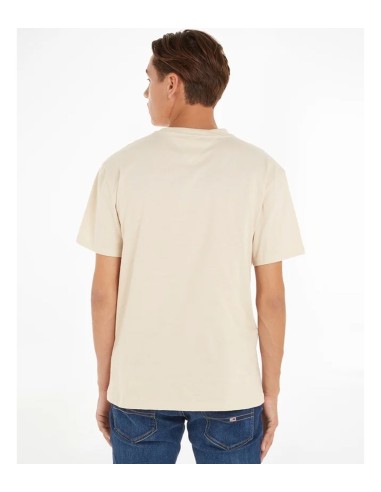 Tommy Jeans - Camiseta Clásica de Logo Bordado