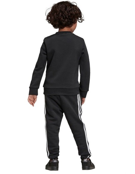 Adidas - Chándal para Niño Negro - CREW SET