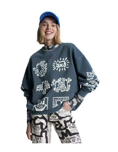 Tommy Jeans x Keith Haring - Sudadera Unisex con Estampado