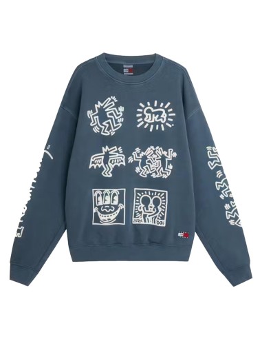 Tommy Jeans x Keith Haring - Sudadera Unisex con Estampado