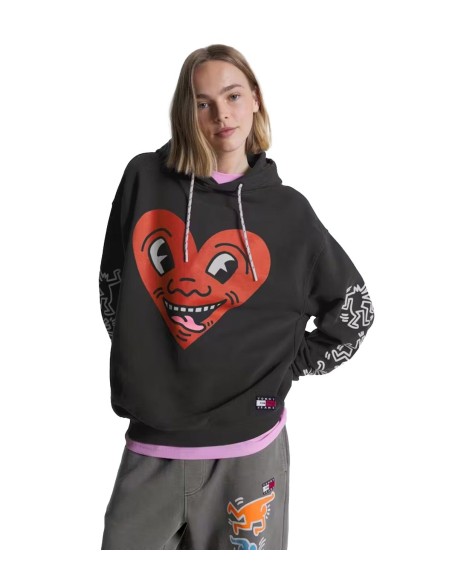 Tommy Jeans x Keith Haring - Sudadera Unisex con Estampado