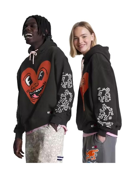 Tommy Jeans x Keith Haring - Sudadera Unisex con Estampado