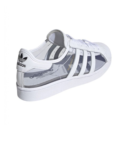 adidas Originals - Zapatilla Mujer Plata - Superstar