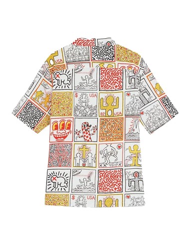 Tommy Jeans x Keith Baring - Camisa Unisex con Estampado