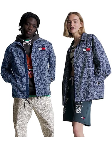 Tommy Jeans - Chaqueta Unisex con Estampado