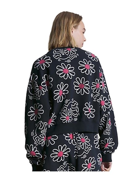 Tommy Jeans x Keith Haring - Sudadera Dancing Flowers