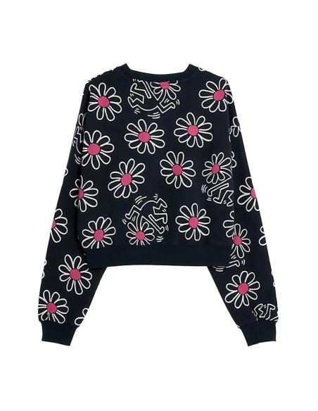 Tommy Jeans x Keith Haring - Sudadera Dancing Flowers