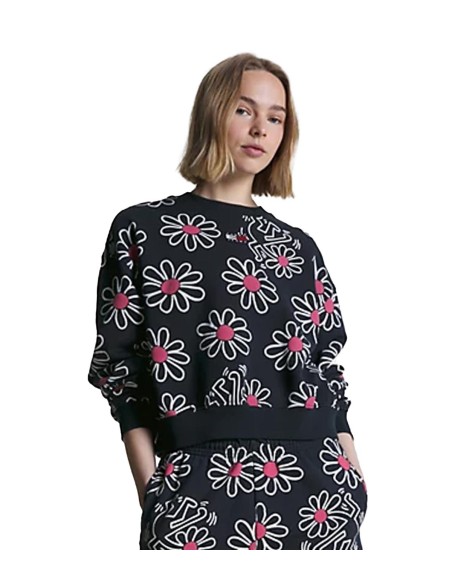 Tommy Jeans x Keith Haring - Sudadera Dancing Flowers