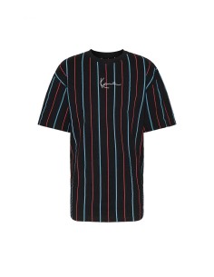 Karl Kani - Camiseta Small Signature Pinstripe