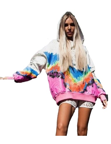 Mod Wave Movement - Sudadera Rainbow