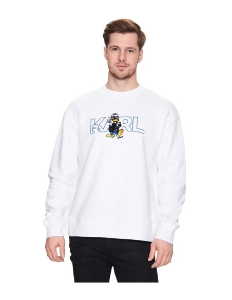 Karl Lagerfeld X Disney - Sudadera con Logo de Donald