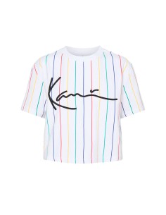 Karl Kani - Camiseta Signature Pinstripe