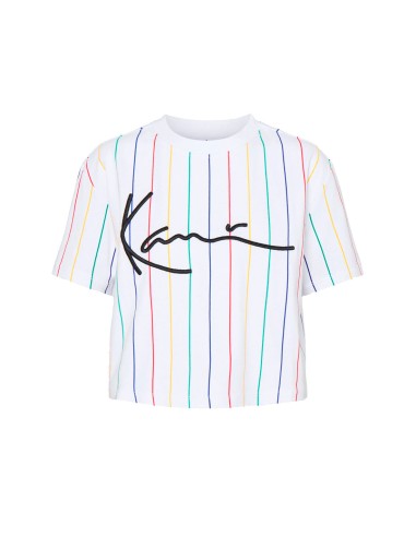 Karl Kani - Camiseta Signature Pinstripe