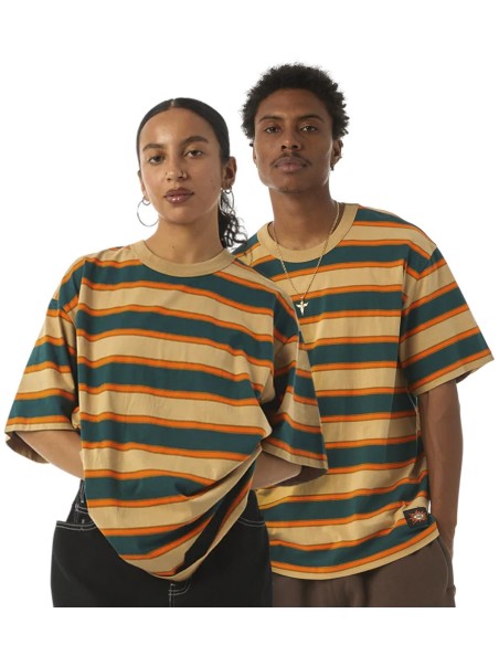 HUF - Camiseta Terrace SS Relaxed Knit