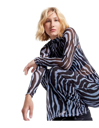 Tommy Jeans - Camiseta de Malla con Estampado