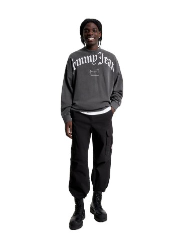 Tommy Jeans - Sudadera Oversized Grunge